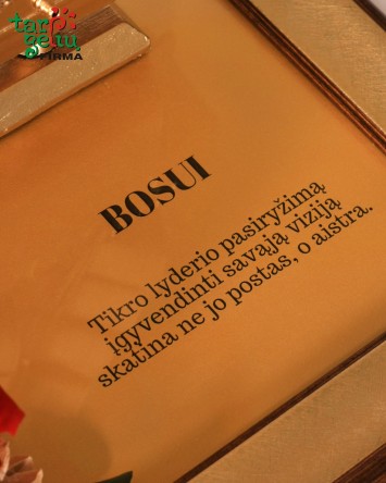 Bosui "Laivas su palinkėjimu"