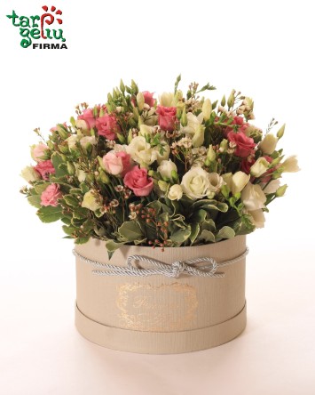 Flowers box "Eustoma &...