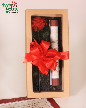 "Love letter and Rose"