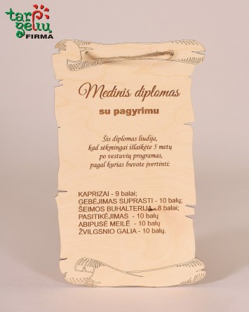 Medinis diplomas su pagyrimu