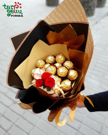 Bouquet of candies "Ferrero...