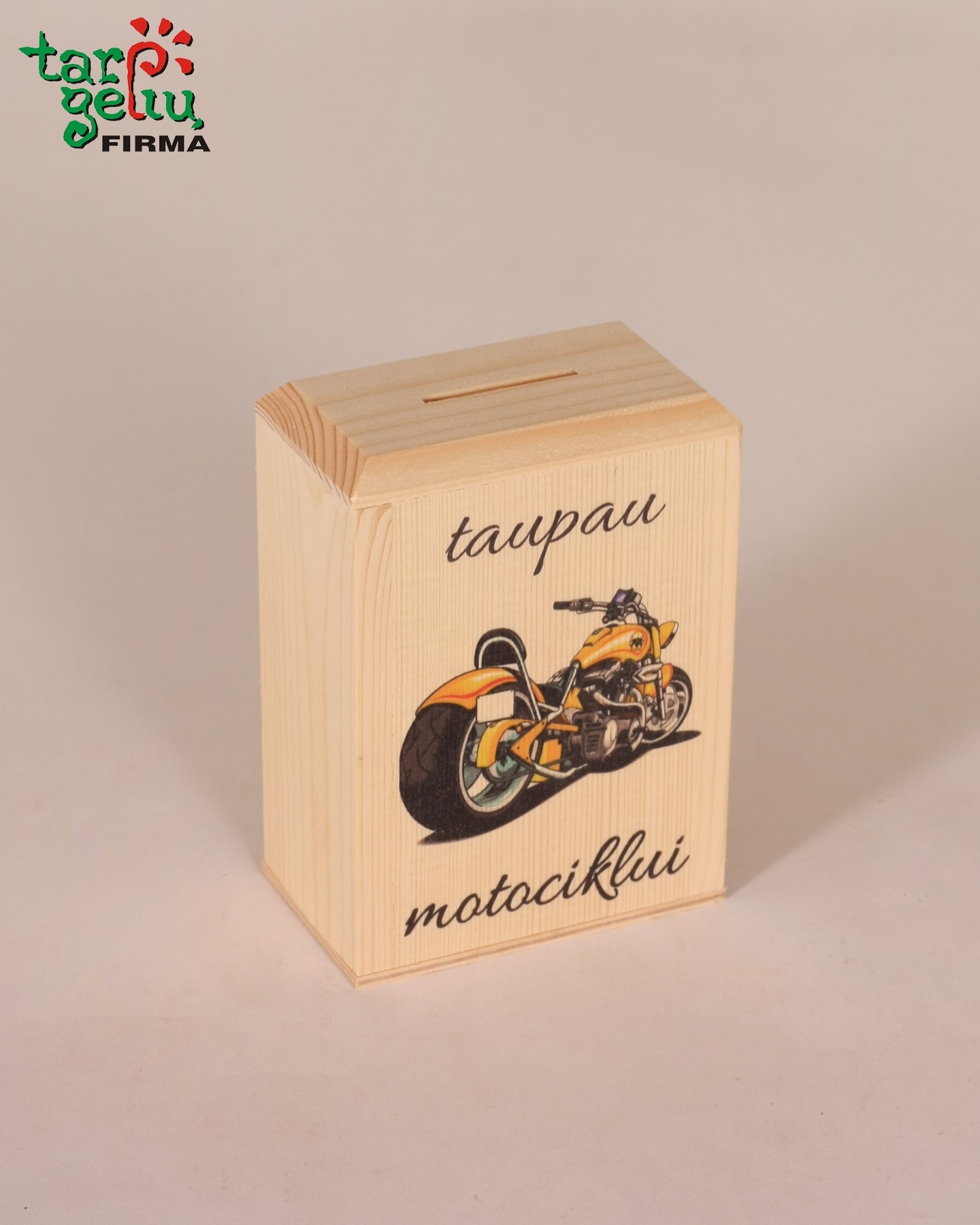 Taupyklė "Taupau motociklui"