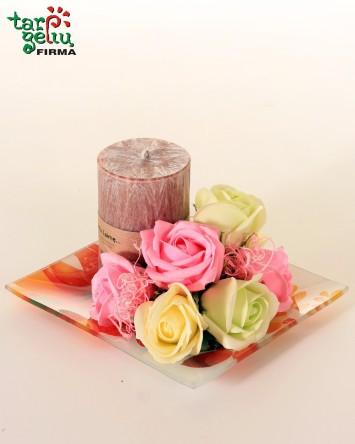 Soap flowers