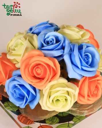 Soap flowers