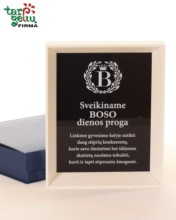 Sveikinimas su "Boso diena"