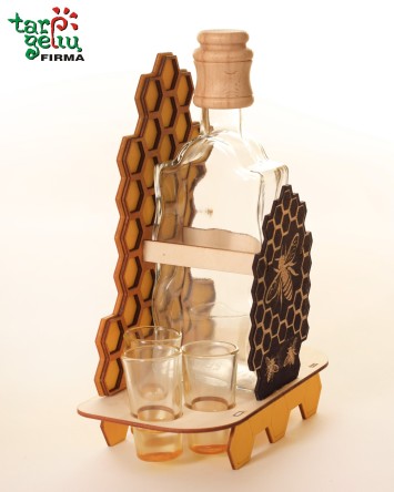 Grafinas su stikliukais "Korys"