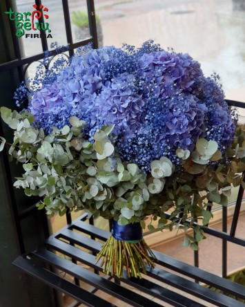 Bouquet of hydrangeas