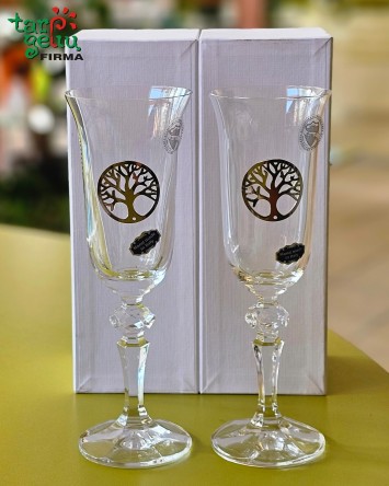 Champagne glasses