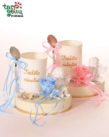 Šaukštelis ir puodelis...