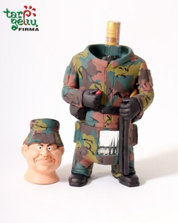 Butelio laikiklis "Medžiotojas"